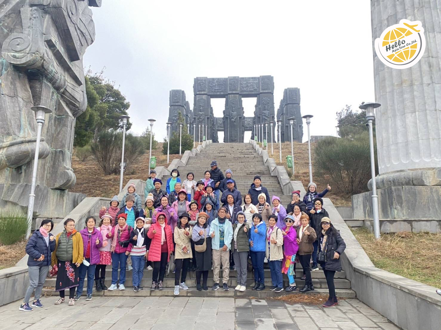 ประเทศจอร์เจีย วันที่ 25 พฤศจิกายน -02 ธันวาคม ผู้เดินทาง 45 ท่าน